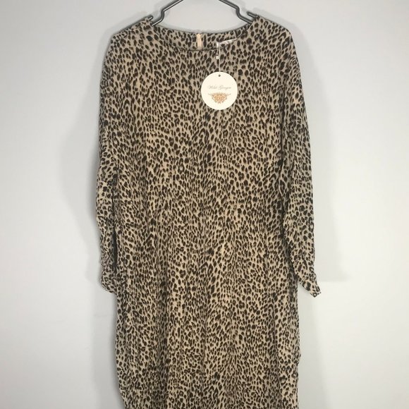 Wild Ginger Animal Print Dress, Size 10 - Picture 1 of 11